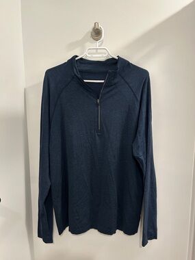 lululemon athletica Men's Long-Sleeve Pullover - Navy